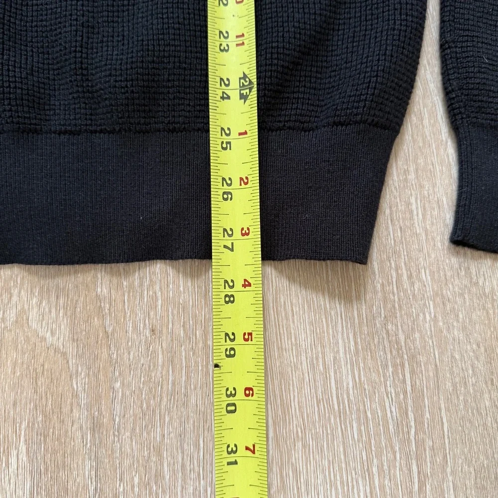 Kenneth Cole Sweater Collection Mens Small Crew Neck Long Sleeved Heathered Back - Picture 6 of 7